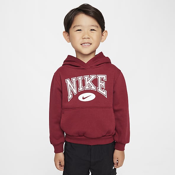 Boys red nike sweatshirt online